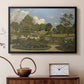 The Painter's Garden at Saint-Privé, 1886 - Floater Framed Canvas Print