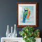 Island Parrot II - Premium Framed Print - Distressed Barnwood Frame - Ready to Hang