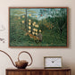 Fight Between a Tiger and a Buffalo, 1908 - Floater Framed Canvas Print
