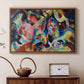 Improvisation. Deluge, 1913 - Floater Framed Canvas Print