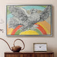 Flying Dove with Rainbow (Colombe volant à l'Arc-en-ciel), 1952 - Floater Framed Canvas Print