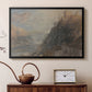 Rheinfels Looking to Katz and Gourhausen, 1817 - Floater Framed Canvas Print