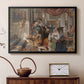 Roman Pilgrims, 1854 - Floater Framed Canvas Print