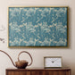 Tulip (Teal), 1875 - Floater Framed Canvas Print