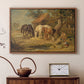 The Midday Meal, 1835 - Floater Framed Canvas Print