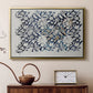 Watercolour for Printed Fabric Design: Wey, c. 1882-1883 - Floater Framed Canvas Print