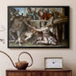 The Sacrifice of Noah (Sistine Chapel), 1509 - Floater Framed Canvas Print