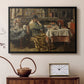 The Meal (De maaltijd), c. 1885 - Floater Framed Canvas Print