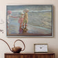 The Three Sisters on the Beach, 1908 - Floater Framed Canvas Print