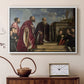 The Vendramin Family Venerating a Relic of the True Cross, c. 1540-1545 - Floater Framed Canvas Print