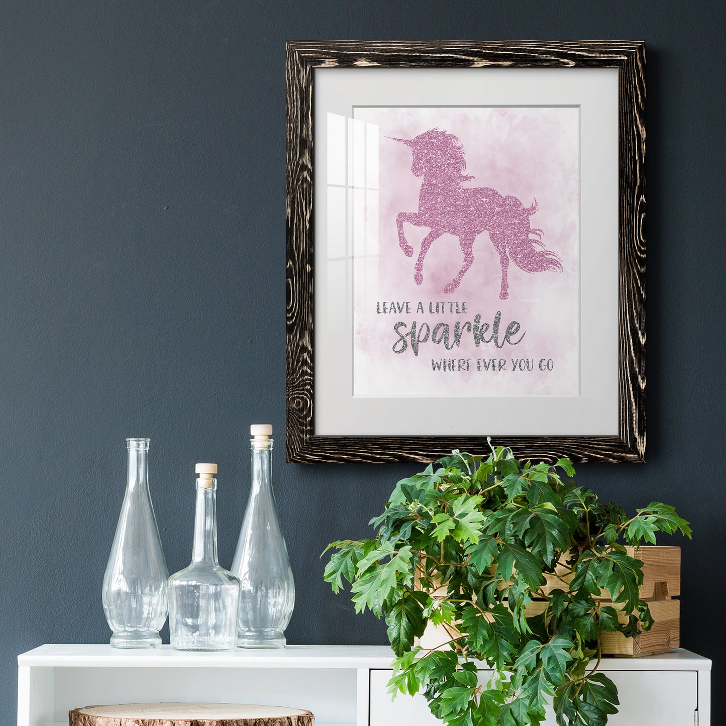 Sparkle - Premium Framed Print - Distressed Barnwood Frame - Ready to Hang