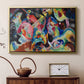 Improvisation. Deluge, 1913 - Floater Framed Canvas Print