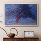 The Red Tree, 1909 - Floater Framed Canvas Print