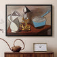 Jug, Candle, and Enamel Pan, 1950 - Floater Framed Canvas Print