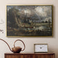 Salisbury Cathedral from the Meadows (Detail), 1831 - Floater Framed Canvas Print
