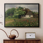 Farmhouse with Meadow Flowers, 1909 - Floater Framed Canvas Print