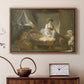 The Visit to the Nursery, c. 1775 - Floater Framed Canvas Print