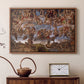 The Last Judgment (Charon's Boat and the Damned), 1536-1541 - Floater Framed Canvas Print