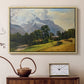 Mountains in Berchtesgaden - Floater Framed Canvas Print
