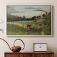 The Chair Factory at Alfortville, 1897 - Floater Framed Canvas Print