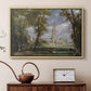 Salisbury Cathedral from the Bishop's Grounds, c. 1825 - Floater Framed Canvas Print