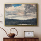 The Lone Boat, North Woods Club, Adirondacks, 1892 - Floater Framed Canvas Print