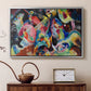 Improvisation. Deluge, 1913 - Floater Framed Canvas Print