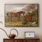 Portrait of Reformer, Blucher, Tory and Crib, Property of Rowland Alston, Esq., M.P., 1835 - Floater Framed Canvas Print