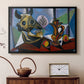 Still Life with Bull's Skull, 1939 - Floater Framed Canvas Print
