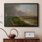 View from Mount Holyoke, Northampton, Massachusetts, after a Thunderstorm (Oxbow), 1836 - Floater Framed Canvas Print