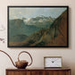 The Dachstein from the Plassen near Hallstatt, 1827 - Floater Framed Canvas Print