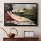 Sleeping Venus, c. 1510 - Floater Framed Canvas Print