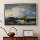 Sheerness as Seen from the Nore, 1808 - Floater Framed Canvas Print
