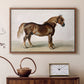 A Cart-Horse - Floater Framed Canvas Print