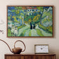 Stairway at Auvers, 1890 - Floater Framed Canvas Print