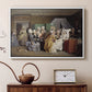 The Maternity Room (Scene from "Barselstuen"), 1845 - Floater Framed Canvas Print