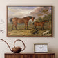 Portrait of Reformer, Blucher, Tory and Crib, Property of Rowland Alston, Esq., M.P., 1835 - Floater Framed Canvas Print