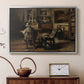 The Studio of Ferdinand De Braekeleer I, Father of the Painter, c. 1873-1885 - Floater Framed Canvas Print