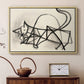 Study of a Cat (Étude de chat), 1946 - Floater Framed Canvas Print