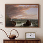 Views Across Frenchman's Bay from Mt. Desert Island, After a Squall, 1845 - Floater Framed Canvas Print