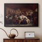 Funeral Feast, 1854 - Floater Framed Canvas Print