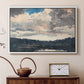 The Lone Boat, North Woods Club, Adirondacks, 1892 - Floater Framed Canvas Print