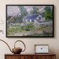 Houses in Auvers, 1890 - Floater Framed Canvas Print