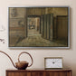 The Conversation, 1884 - Floater Framed Canvas Print