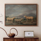 Ryelands Sheep, the King's Ram, the King's Ewe and Lord Somerville's Wether, c. 1801-1807 - Floater Framed Canvas Print