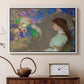 Portrait of Violette Heymann, 1910 - Floater Framed Canvas Print