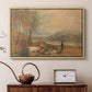 Lulworth Castle, Dorset, c. 1820 - Floater Framed Canvas Print