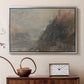 Rheinfels Looking to Katz and Gourhausen, 1817 - Floater Framed Canvas Print