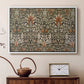 Snakeshead - Charcoal/Spice, c. 1876 - Floater Framed Canvas Print