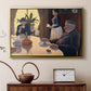 The Dining Room (Breakfast), 1886-1887 - Floater Framed Canvas Print